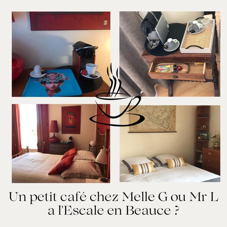 L Escale En Beauce Bed & Breakfast Maisons  Eksteriør bilde